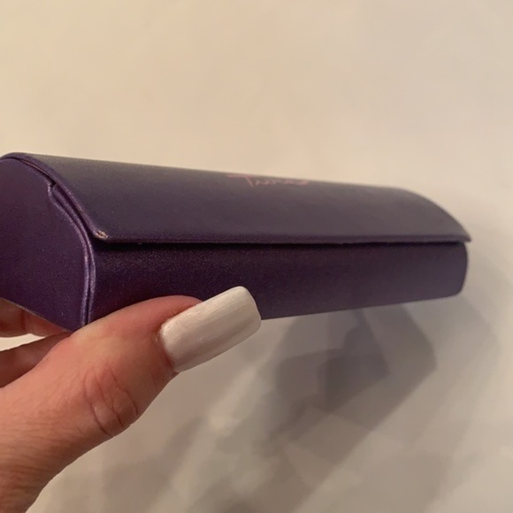 💐5/25 Tyra glasses case purple hard shell - Picture 3 of 7